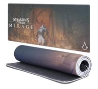 Head Case Designs Licenza Ufficiale Assassin's Creed Quaranta Ladri Quest Mirage Grafica 37.4 x 15.75 x 0.16 Inches (900 x 400 mm) - XL Tappetino per Mouse E Scrivania per Giochi Tastiera PC