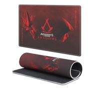 Head Case Designs Licenza Ufficiale Assassin's Creed Yasuke E Naoe Grafica Shadows 9.84 x 11.81 x 0.12 Inches (250 x 300 mm) - S Tappetino per Mouse E Scrivania da Ufficio per Giochi Tastiera PC