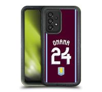 Head Case Designs Licenza Ufficiale Aston Villa Football Club Amadou Onana Kit Giocatore 2024/25 con Stemma Custodia Antiurto Ultra Blindata Compatibile con Galaxy A33 5G (2022)