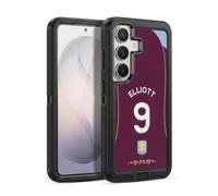 Head Case Designs Licenza Ufficiale Aston Villa Football Club Harvey Elliott 2025/26 Giocatori Divisa Casa 2° Gruppo Custodia Antiurto Ultra Blindata compatibile con Samsung Galaxy S26