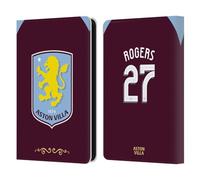 Head Case Designs Licenza Ufficiale Aston Villa Football Club Morgan Rogers 2025/26 Giocatori Home Kit Custodia Portafoglio in Pelle Compatibile con Amazon Kindle 11th Gen 6in 2022