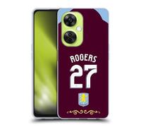 Head Case Designs Licenza Ufficiale Aston Villa Football Club Morgan Rogers 2025/26 Giocatori Home Kit Custodia in Gel [Protezione di Grado Militare] Compatibile con OnePlus Nord CE 3 Lite 5G
