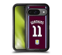 Head Case Designs Licenza Ufficiale Aston Villa Football Club Ollie Watkins Kit Giocatore 2024/25 con Stemma Custodia Antiurto Ultra Blindata Compatibile con Google Pixel 9 / Pixel 9 PRO