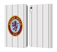 Head Case Designs Licenza Ufficiale Aston Villa Football Club retrò 1982 Design con Stemma 2024 Custodia Cover in Pelle a Portafoglio Compatibile con Apple iPad 10.9 (2022)