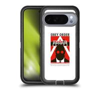 Head Case Designs Licenza Ufficiale Batman Arkham City Hugo Strange Obey Order Grafiche Custodia Antiurto Ultra Blindata Compatibile con Google Pixel 10 PRO XL