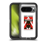 Head Case Designs Licenza Ufficiale Batman Arkham City Hugo Strange Obey Order Grafiche Custodia Antiurto Ultra Blindata Compatibile con Google Pixel 10