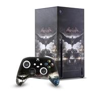 Head Case Designs Licenza Ufficiale Batman Arkham Knight Arte Chiave Grafiche Pacchetto Console Da Gioco Wrap E Pelle Per Controller Compatibile con Xbox Series X