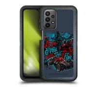 Head Case Designs Licenza Ufficiale Batman Arkham Knight Benvenuti a Gotham Grafiche Custodia Antiurto Ultra Blindata Compatibile con Samsung Galaxy A23 / 5G (2022)