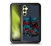 Head Case Designs Licenza Ufficiale Batman Arkham Knight Benvenuti a Gotham Grafiche Custodia Antiurto Ultra Blindata Compatibile con Samsung Galaxy A34 5G