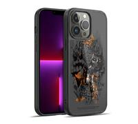 Head Case Designs Licenza Ufficiale Batman Arkham Knight La Città della Paura Scarecrow Grafiche Cover in Gel Rinforzata [Protezione di Grado Militare] Compatibile con Apple iPhone 13 PRO Max