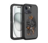 Head Case Designs Licenza Ufficiale Batman Arkham Knight La città della paura Scarecrow Grafiche Custodia Antiurto Ultra Blindata compatibile con Apple iPhone 15