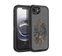 Head Case Designs Licenza Ufficiale Batman Arkham Knight La città della paura Scarecrow Grafiche Custodia Antiurto Ultra Blindata compatibile con Apple iPhone 16e / iPhone 17e