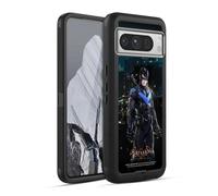 Head Case Designs Licenza Ufficiale Batman Arkham Knight Nightwing Personaggi Custodia Antiurto Ultra Blindata Compatibile con Google Pixel 8 PRO