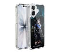 Head Case Designs Licenza Ufficiale Batman Arkham Knight Nightwing Personaggi Custodia in Gel [Protezione di Grado Militare] Compatibile con Apple iPhone 17 E Compatibile con MagSafe