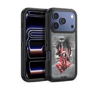 Head Case Designs Licenza Ufficiale Batman Arkham Knight Red Hood Grafiche Custodia Antiurto Ultra Blindata compatibile con Apple iPhone 17 Pro Max