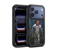 Head Case Designs Licenza Ufficiale Batman Arkham Knight Red Hood Personaggi Custodia Antiurto Ultra Blindata compatibile con Apple iPhone 17 Pro Max