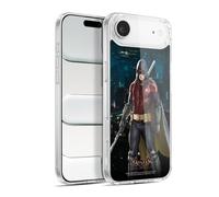 Head Case Designs Licenza Ufficiale Batman Arkham Knight Robin Rosso Personaggi Custodia in Gel [Protezione di Grado Militare] Compatibile con Apple iPhone 17 Air E Compatibile con MagSafe