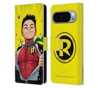 Head Case Designs Licenza Ufficiale Batman DC Comics #38 A prova di proiettile Damian Wayne Custodia Portafoglio in Pelle Compatibile con Google Pixel 10 Pro XL