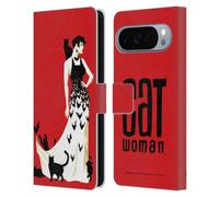 Head Case Designs Licenza Ufficiale Batman DC Comics #50 Copertina Variante Catwoman Custodia Portafoglio in Pelle Compatibile con Google Pixel 10 Pro XL