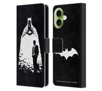 Head Case Designs Licenza Ufficiale Batman DC Comics Alter Ego Bats Dualità Custodia Portafoglio in Pelle Compatibile con Apple iPhone 17