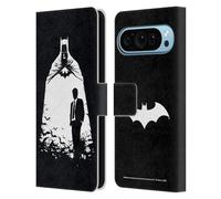 Head Case Designs Licenza Ufficiale Batman DC Comics Alter Ego Bats Dualità Custodia Portafoglio in Pelle Compatibile con Google Pixel 9 / Pixel 9 PRO