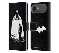 Head Case Designs Licenza Ufficiale Batman DC Comics Alter Ego Bats Dualità Custodia Portafoglio in Pelle Compatibile con Apple iPhone 17 Air