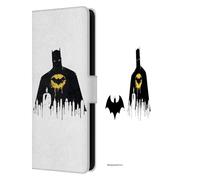 Head Case Designs Licenza Ufficiale Batman DC Comics Alter Ego Paesaggio Cittadino 2 Dualità Custodia Portafoglio in Pelle Compatibile con Samsung Galaxy S25 Fe