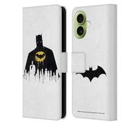 Head Case Designs Licenza Ufficiale Batman DC Comics Alter Ego Paesaggio Cittadino 2 Dualità Custodia Portafoglio in Pelle Compatibile con Apple iPhone 17