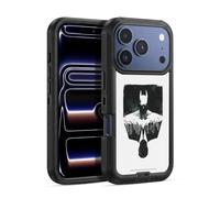 Head Case Designs Licenza Ufficiale Batman DC Comics Alter Ego Paesaggio Cittadino Dualità Custodia Antiurto Ultra Blindata compatibile con Apple iPhone 17 Pro Max