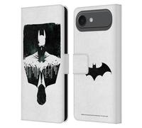 Head Case Designs Licenza Ufficiale Batman DC Comics Alter Ego Paesaggio Cittadino Dualità Custodia Portafoglio in Pelle Compatibile con Apple iPhone 17 Air