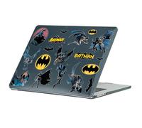 Head Case Designs Licenza Ufficiale Batman DC Comics Arte dei Personaggi e Loghi Grafica Custodia Laptop Nero con Glitter Compatibile con MacBook Air 13.6" M2 A2681/M3 A3113/M4 A3240 2022/2024/2025