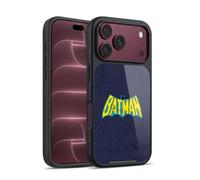 Head Case Designs Licenza Ufficiale Batman DC Comics Aspetto Sdrucito In Modo Classico Logos Cover in gel rinforzata [Protezione di Grado Militare] Compatibile con Apple iPhone 18 Pro