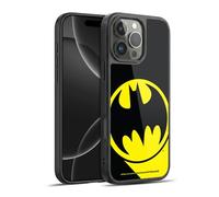 Head Case Designs Licenza Ufficiale Batman DC Comics Bat Signal Logos Cover in Gel Rinforzata [Protezione di Grado Militare] Compatibile con Apple iPhone 16 PRO Max
