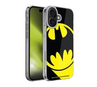 Head Case Designs Licenza Ufficiale Batman DC Comics Bat Signal Logos Custodia in Gel [Protezione di Grado Militare] Compatibile con Apple iPhone 17