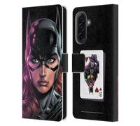 Head Case Designs Licenza Ufficiale Batman DC Comics Batgirl Three Jokers Custodia Portafoglio in Pelle Compatibile con Samsung Galaxy A17 4G / 5G