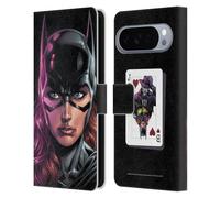 Head Case Designs Licenza Ufficiale Batman DC Comics Batgirl Three Jokers Custodia Portafoglio in Pelle Compatibile con Google Pixel 10 Pro XL