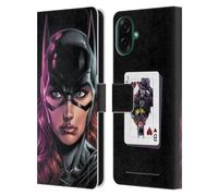 Head Case Designs Licenza Ufficiale Batman DC Comics Batgirl Three Jokers Custodia Portafoglio in Pelle Compatibile con Samsung Galaxy A07