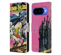 Head Case Designs Licenza Ufficiale Batman DC Comics Batman E Joker Fumetti Per Il 90° Anniversario Custodia Portafoglio in Pelle Compatibile con Google Pixel 10