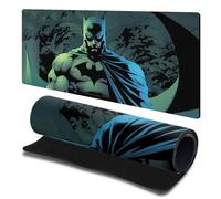 Head Case Designs Licenza Ufficiale Batman DC Comics Batman E Robin Loghi E Fumetti 23.62 x 11.81 x 0.12 Inches (600 x 300 mm) - L Tappetino per Mouse E Scrivania da Ufficio per Giochi Tastiera PC