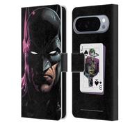 Head Case Designs Licenza Ufficiale Batman DC Comics Batman Three Jokers Custodia Portafoglio in Pelle Compatibile con Google Pixel 10 Pro XL