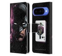 Head Case Designs Licenza Ufficiale Batman DC Comics Batman Three Jokers Custodia Portafoglio in Pelle Compatibile con Google Pixel 10