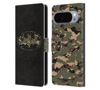 Head Case Designs Licenza Ufficiale Batman DC Comics Camouflage Logos Custodia Portafoglio in Pelle Compatibile con Google Pixel 10 Pro XL