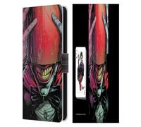 Head Case Designs Licenza Ufficiale Batman DC Comics Cappuccio Rosso Three Jokers Custodia Portafoglio in Pelle Compatibile con Samsung Galaxy S25 Fe