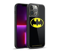 Head Case Designs Licenza Ufficiale Batman DC Comics Classico Logos Cover in Gel Rinforzata [Protezione di Grado Militare] Compatibile con Apple iPhone 13 PRO Max