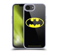 Head Case Designs Licenza Ufficiale Batman DC Comics Classico Logos Custodia in Gel [Protezione di Grado Militare] Compatibile Con Apple iPhone 16e E Compatibile Con MagSafe
