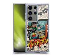 Head Case Designs Licenza Ufficiale Batman DC Comics Collage Bat-Manga! Custodia in Gel [Protezione di Grado Militare] Compatibile con Samsung Galaxy S23 Ultra 5G E Compatibile con MagSafe