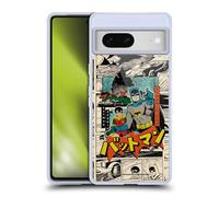 Head Case Designs Licenza Ufficiale Batman DC Comics Collage Bat-Manga! Custodia in Gel [Protezione di Grado Militare] Compatibile con Google Pixel 7