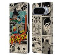 Head Case Designs Licenza Ufficiale Batman DC Comics Collage Bat-Manga! Custodia Portafoglio in Pelle Compatibile con Google Pixel 10 Pro XL