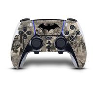 Head Case Designs Licenza Ufficiale Batman DC Comics Collage Invecchiato Loghi E Fumetti Vinile Sticker Gaming Pelle Adesivo Compatibile con Sony Playstation 5 PS5 DualSense Edge Controller