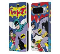 Head Case Designs Licenza Ufficiale Batman DC Comics Copertina A Fumetti Bat-Manga! Custodia Portafoglio in Pelle Compatibile con Google Pixel 10 Pro XL